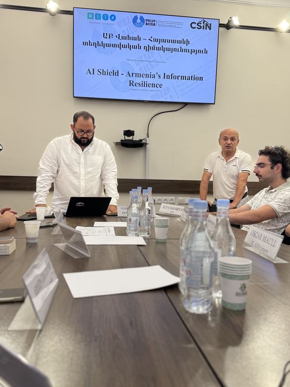 AI Shield, Armenia's Information Resilience: the first funded project of the CSIN Foundation.