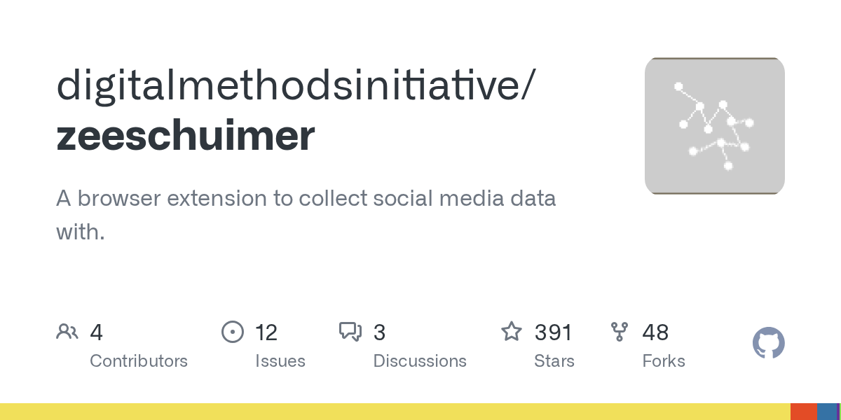 Zeeschuimer on GitHub